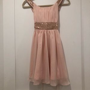 Light pink formal dress